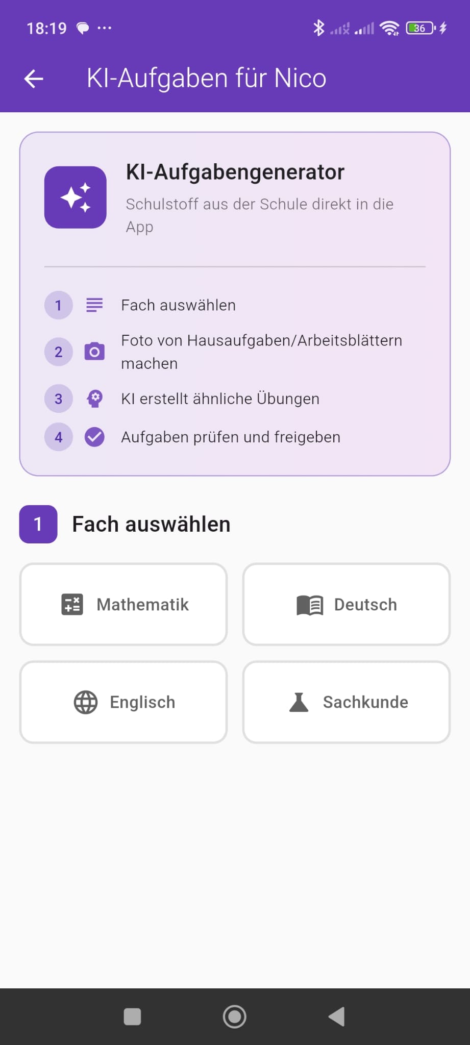 Lerndex AI Task Generator
